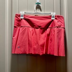 Lululemon Pace Rival Skirt, Coral, Sz 10